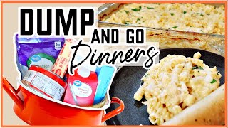 These 5 DELICIOUS Recipes will CHANGE YOUR LIFE!! | Easy DUMP AND GO Meals! | Cook Clean And Repeat