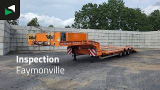 Faymonville F-S43-1AAF 3 axles Like new! Only 6.000 kms 3x Steering Axles low bed semi-trailer | Image 4 - Autoline