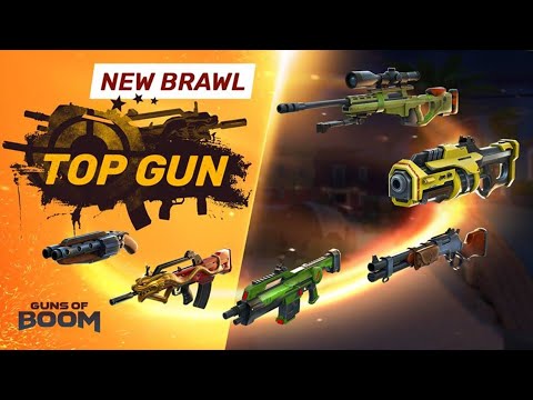 GUNS OF BOOM -  TOP GUN BRAWL - ENJOY ALL END GAME WEAPONS FREE