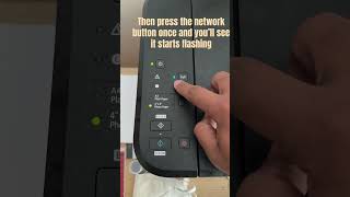 Connecting Canon MG3650S to WiFi #canonprinter #wirelessconnection