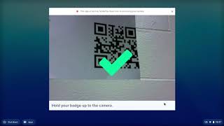 Clever badge Login