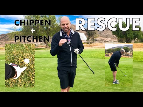 Chippen mit dem Rescue - auch sehr gut für Golfanfänger geeignet!