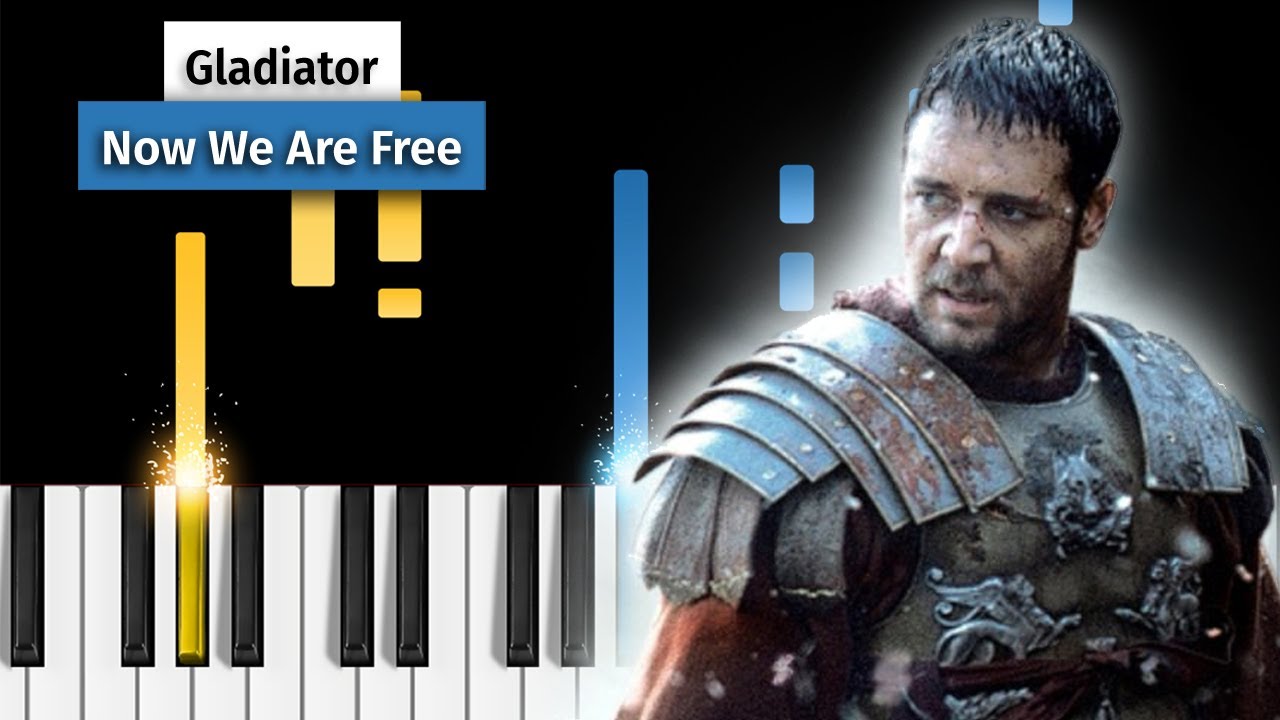 Gladiator - Now We Are Free - Piano Tutorial