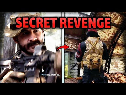 Captain Price' Secret Revenge That You Didn't Know About!