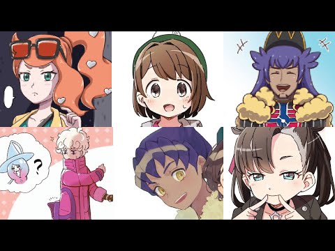 Some OTP Ships [Pokemon Sword and Shield Comic Dub Compilation]