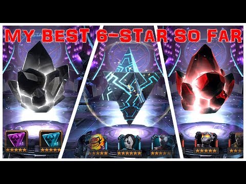 MARVEL CONTEST OF CHAMPIONS: My Best 6-Star Crystal Opening And More Great 5-Star Champions