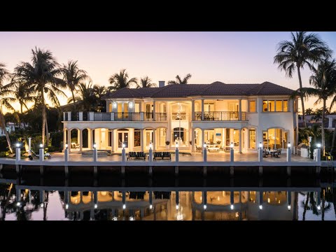 Luxury Waterfront Villa In Boca Bay Colony | $6,875,000