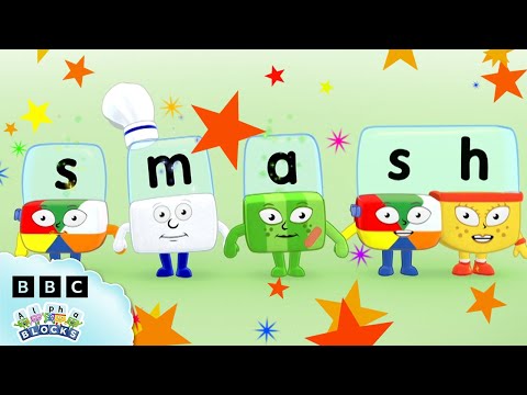 Crash | Alphablocks 全集 - S3 | 學習閱讀 | @officialalphablocks​ (Crash | Alphablocks Full Episode - S3 | Learn to Read | @officialalphablocks​)