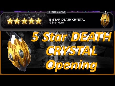 5 STAR DEATH CRYSTAL OPENING - marvel contest of champions