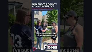 What does a county commissioner do