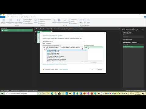 Excel Power Query, SAP ERP Export nachgestelltes Vorzeichen zu vorangestelltem Vorzeichen