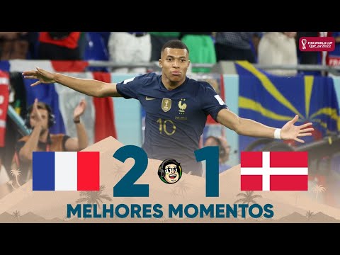 FRANÇA 2 X 1 DINAMARCA