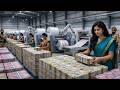 How Indian Currency Notes Are Printed Inside Indian Rupee Printing Factory