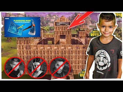 *PATIO DE JUEGOS* NIÑO DE 5 AÑOS NOS GANA EN FORTNITE!!