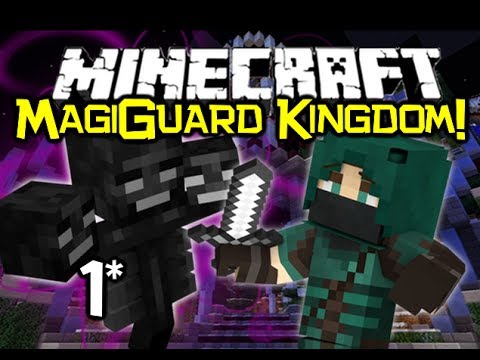Minecraft THE MAGIGUARD KINGDOM Adventure Map Lets Play! Ep 1