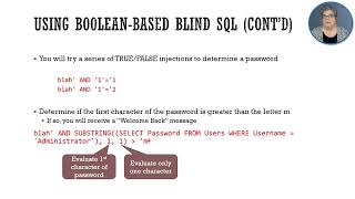 15 6 Blind SQL Injection