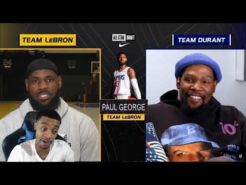 FlightReacts 2021 NBA All-Star Draft - Team LeBron vs Team Durant - Inside The NBA!