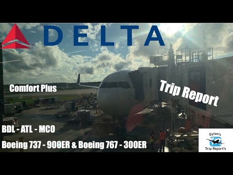 [Trip Report] Delta Airlines | BDL → ATL → MCO | Comfort + |