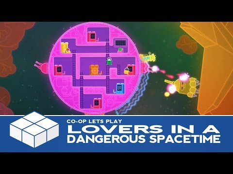 Lovers in a Dangerous Spacetime | 2 Player Co-Op Gameplay