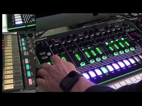 TR8 AND VOLCA FM BEAT 1 123 BPM