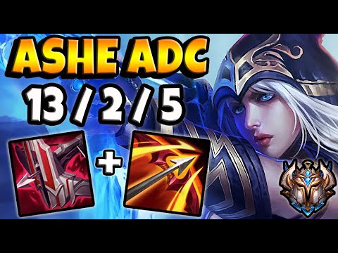 Ashe vs Varus ADC [ Gen G Ruler ] Korea Challenger Patch 11.9 ✅