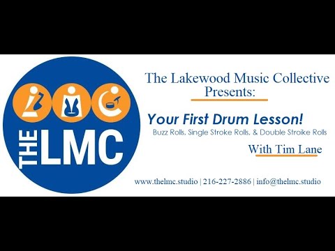 Your First Drum Lesson with Tim Lane!