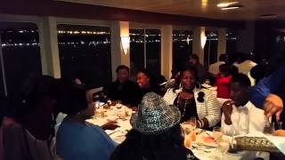 Pastor Miles day 10 22 14,  We are on the World Yacht x264