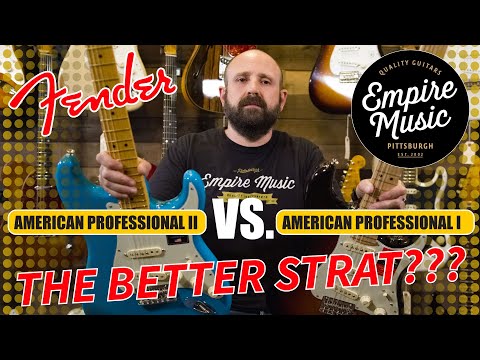 Fender American Professional II Vs. I - Stratocaster