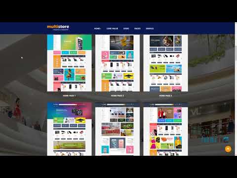 MultiStores - Magento 2 Megashop Theme support Multiple Stores