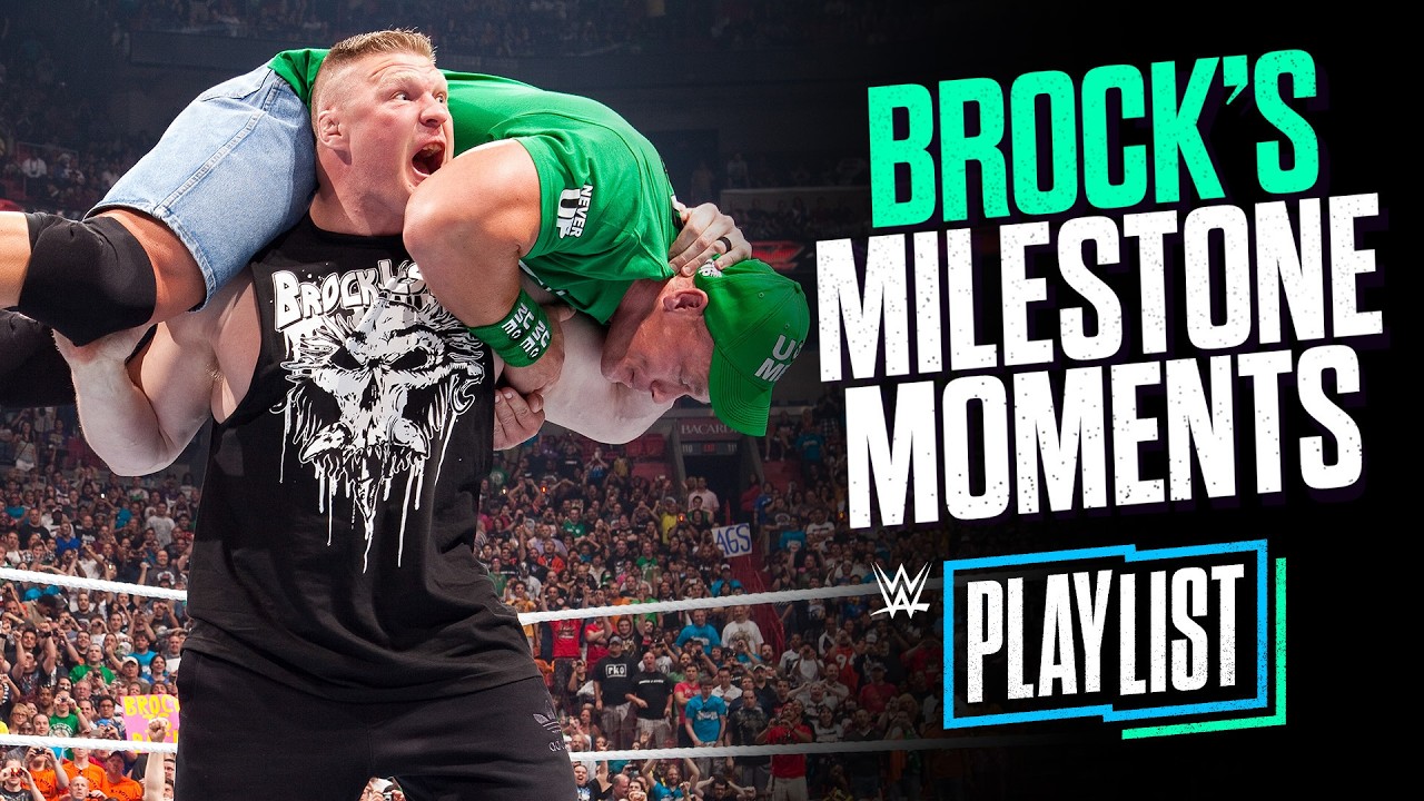 Brock Lesnar’s defining moments: WWE Playlist