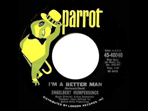 1969 HITS ARCHIVE: I’m A Better Man - Engelbert Humperdinck (mono 45)