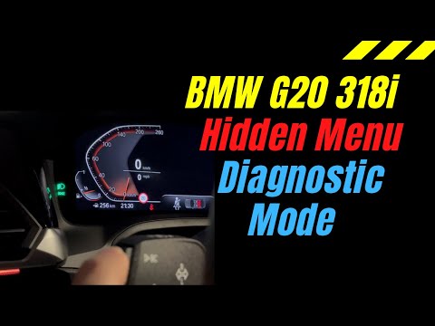 BMW G20 Diagnostic Mode | Hidden Menu | Dyno Mode Activate [3 Series 2020 318i] DIY