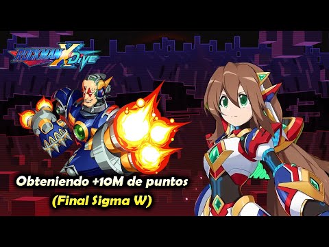 Megaman X Dive | Guid Boss Final Sigma W (Dive Armor Iris 5*)
