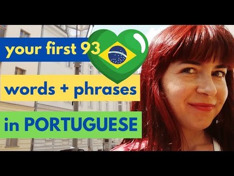 💡 Portuguese 101: Your First 93 Words + Phrases and How To Pronounce Them Like a True Brazilian