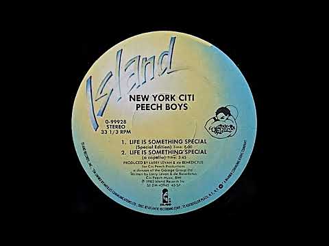 Larry Levan - New York Citi Peech Boys - Life Is Something Special 1982