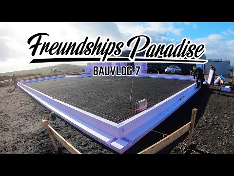 🚧 300m2 Jackodur ATLAS Bodendämmung für die Bodenplatte verlegen in nur einem Tag 💪🏼 / Bauvlog 7