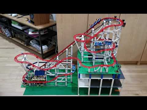 LEGO Creator Expert Roller Coaster 10261 Modified (2 Sets Combined)