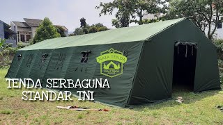 TENDA SERBAGUNA BAHAN STANDAR TNI