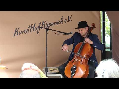 APRÈS CHURCH auf dem KunstHofKöpenick am 10.07.2022: CHRISTOPH SCHENKER (Video: D.Marquardt)