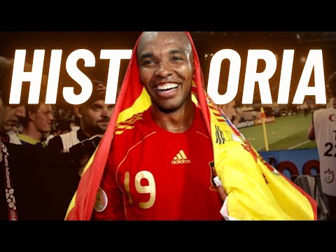 Marcos Senna, the driving force behind Euro 2008 and Villarreal. 👨🏿‍🦲🦾