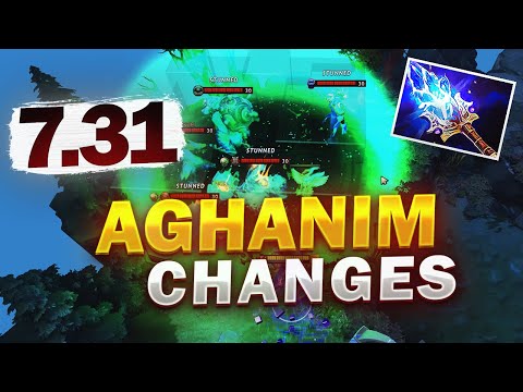 Dota 2 NEW 7.31 PATCH - ALL NEW AGHANIM'S SCEPTERS! (REWORKED + CHANGES)