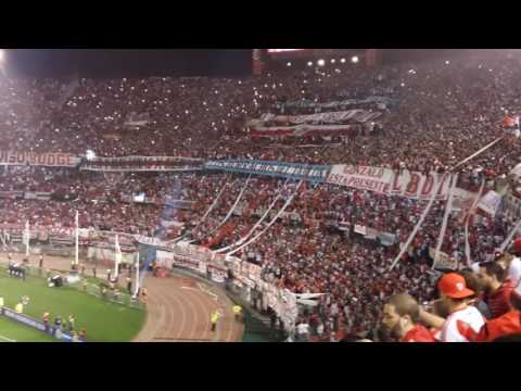 "River vs. Independiente Santa Fe - Recopa Sudamericana 2016 - Los festejos" Barra: Los Borrachos del Tablón &bull; Club: River Plate