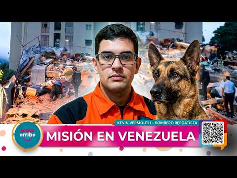 HÉROE DE PORTEÑA: Emotivo regreso del bombero Kevin Vermouth tras su misión en Venezuela
