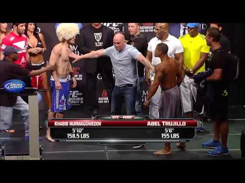 Scuffle Breaks Out At UFC 160 Weigh In