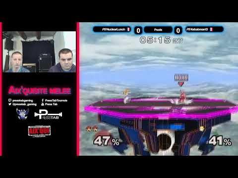 NuclearLunch VS Kebabman13 - Melee Singles Pools - Aix'quisite Melee