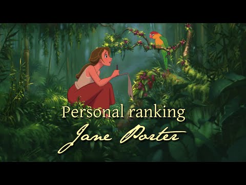 Personal ranking - Jane's speaking voices