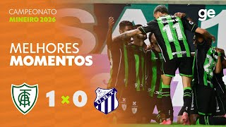 AMÉRICA-MG 1 X 0 URT | MELHORES MOMENTOS | CAMPEONATO MINEIRO 2026 | sportv