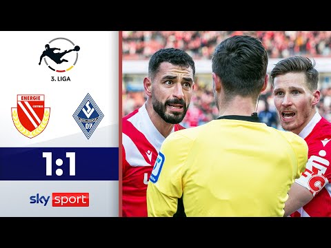 TOR!? Drama in der 98. Minute | FC Energie Cottbus - SV Waldhof Mannheim | Highlights - 3.Liga 25/26