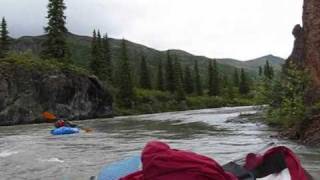 preview picture of video 'Packrafting Cantwell Creek, Alaska - July 2010'
