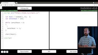 Simulera tärningskast med Javascript | Digitala lektioner